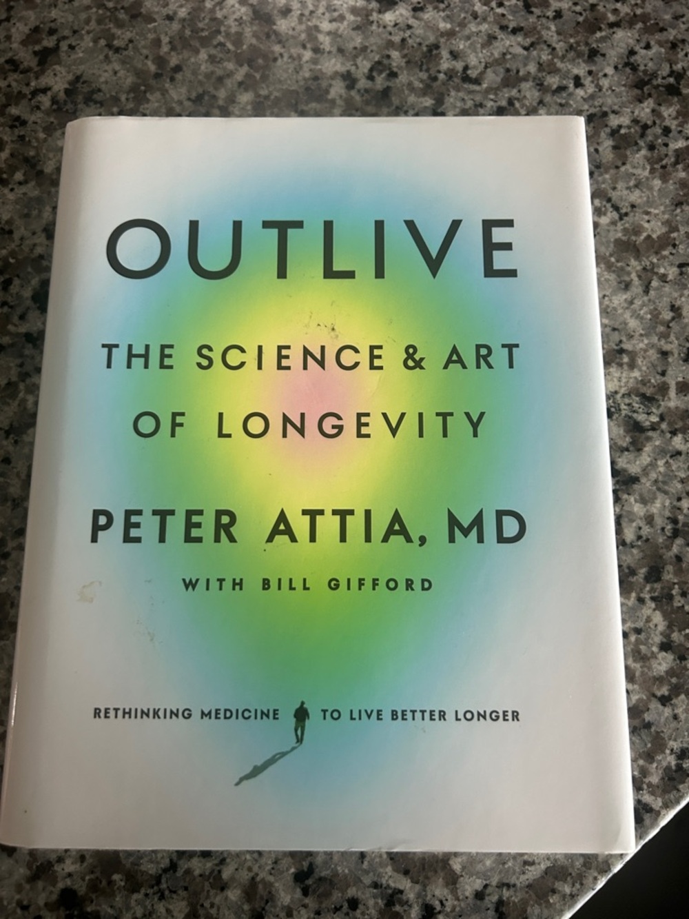 Outlive: The Science & Art of Longevity by – White/Cream Cover
